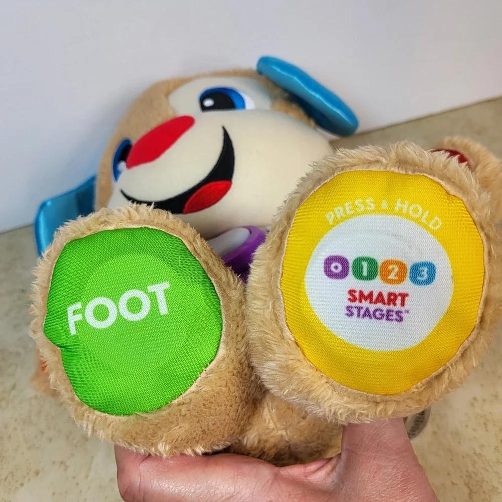 Fisher Price‎ Laugh and Learn Smart Stages  Interactive Stuffed Plush Puppy